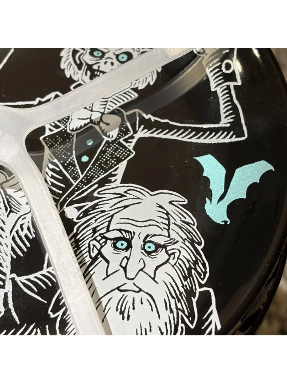 Disney Haunted Mansion Set Of 4 Appetizer Plates 6